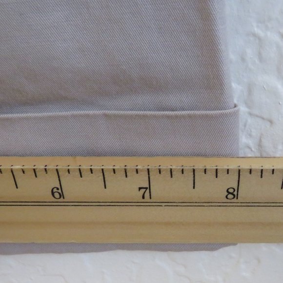 Banana Republic* Women's 1.5" Belt Loop Multipocketed Stretch Capri Pants~Size 4 - Picture 9 of 12